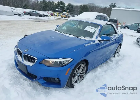 2017 BMW 230I xDrive из США, поврежденный, VIN WBA2M9C56HV717359